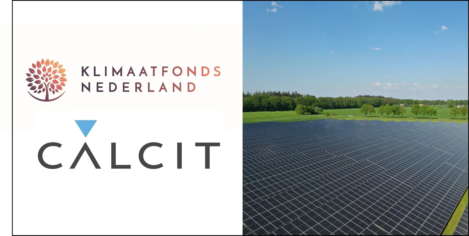 Klimaatfonds Nederland sluit Corporate PPA met Calcit voor zonnepark Beuningen